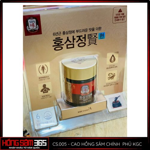 cao hồng sâm chính phủ kgc