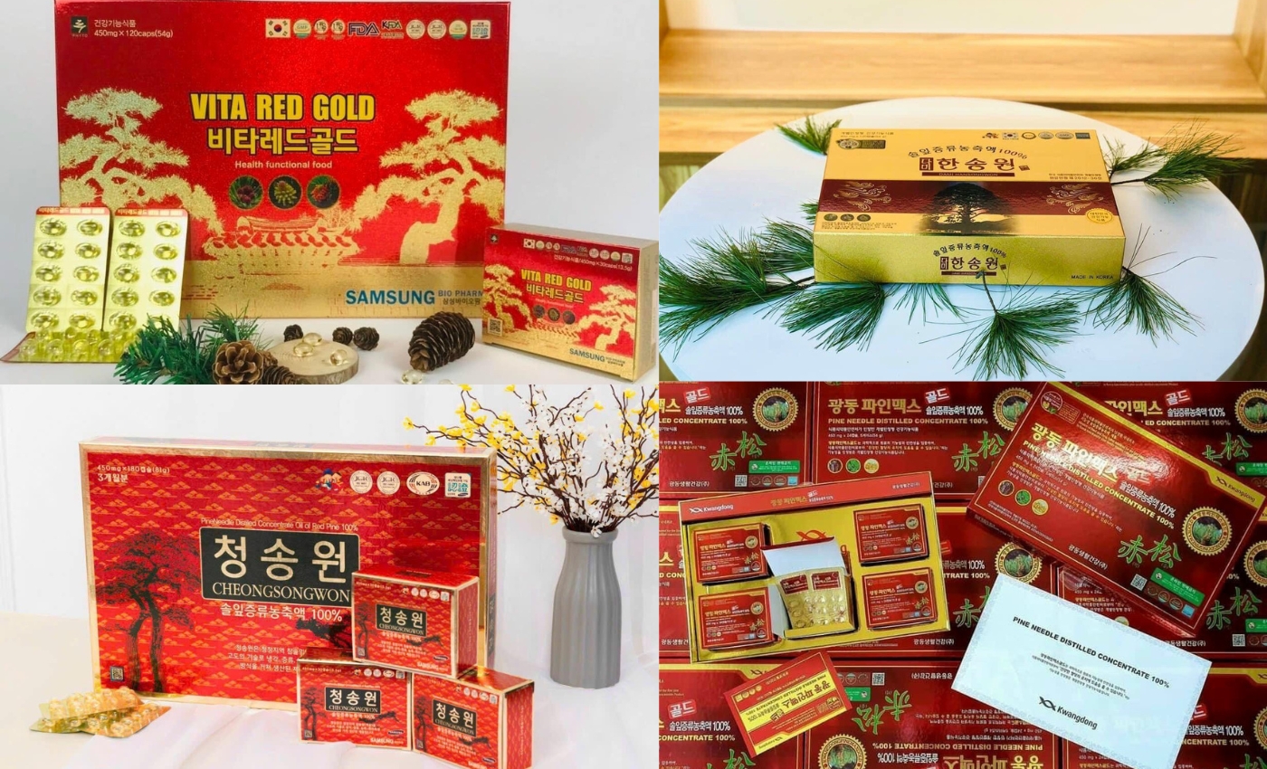 tinh dầu thông đỏ