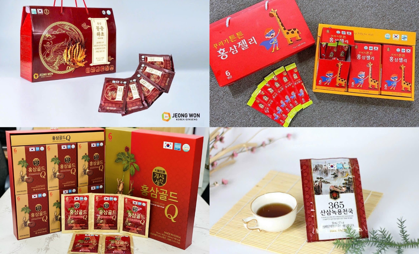 nước hồng sâm hàn quốc