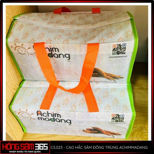 cao hắc sâm đông trùng achimmadang
